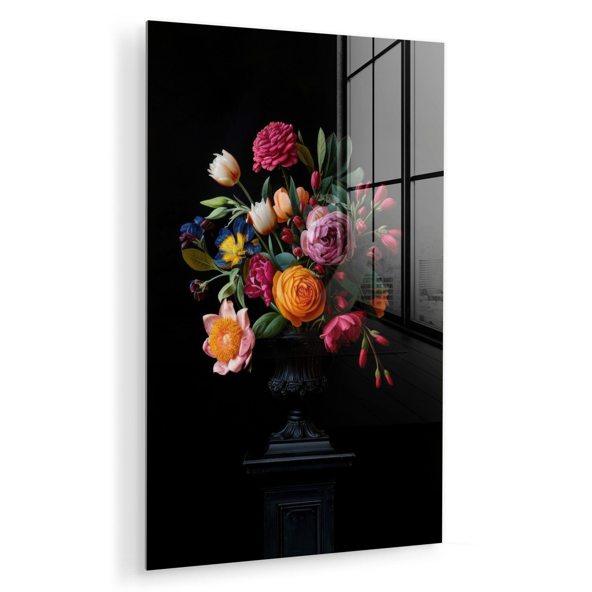 MuchoWow Acrylglasbild Blumenstrauß - Romantisch - günstig online kaufen