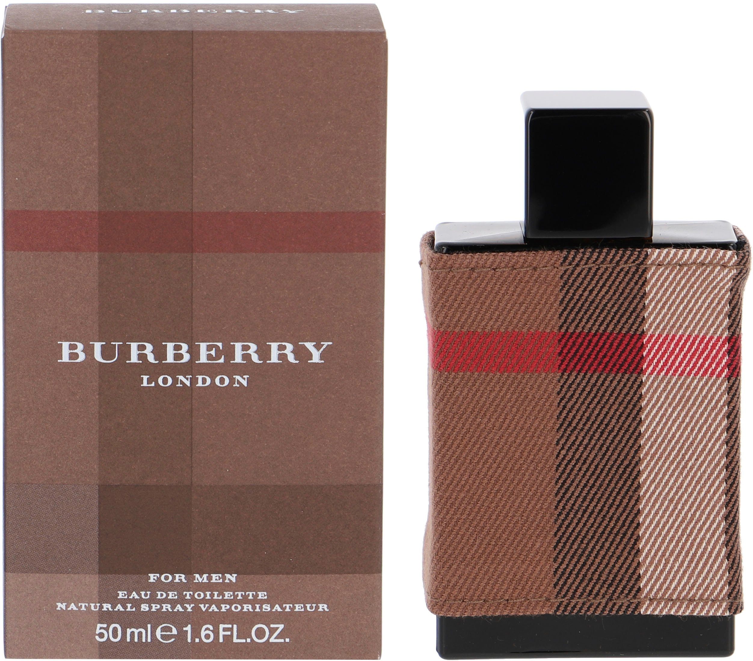BURBERRY Eau de Toilette LONDON MEN, mit holzigem Akzent
