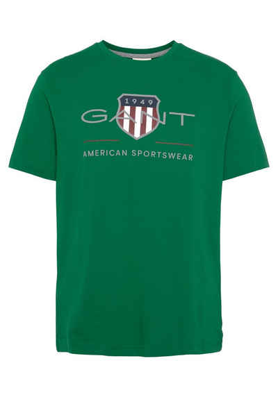 Gant T-Shirt REG ARCHIVE SHIELD SS T-SHIRT mit Logodruck auf der Brust