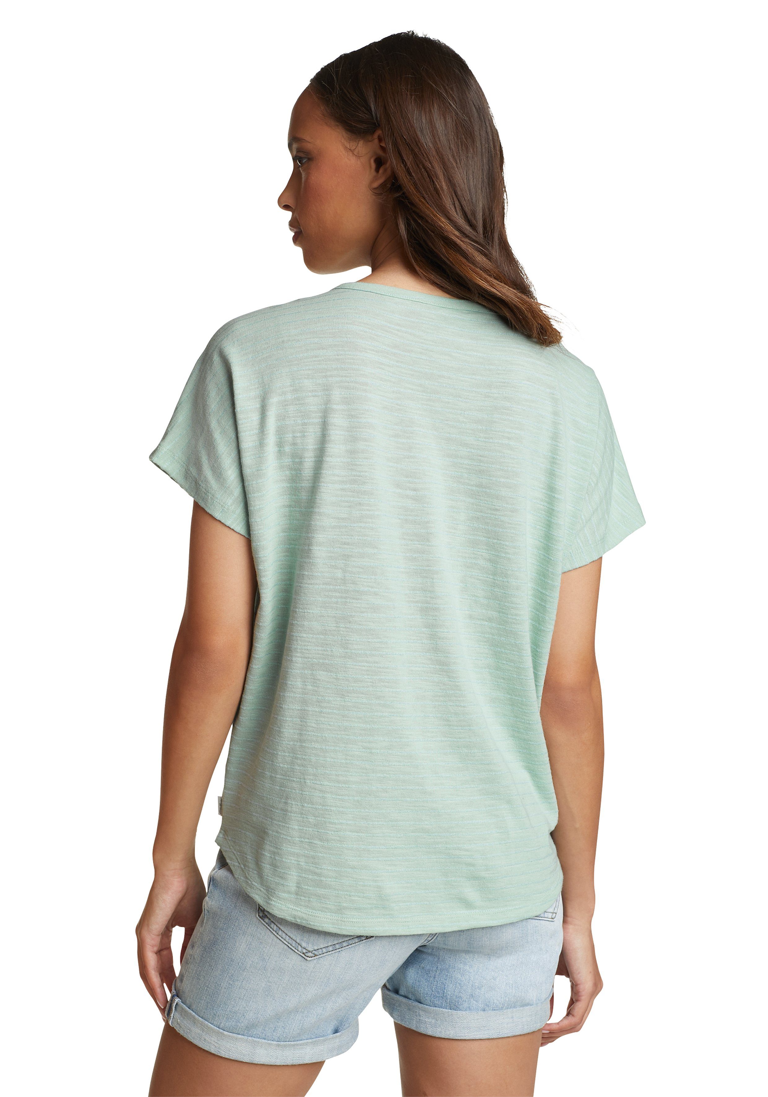 T-Shirt Slub-Shirt Schieferblau Eddie Bauer Solstice