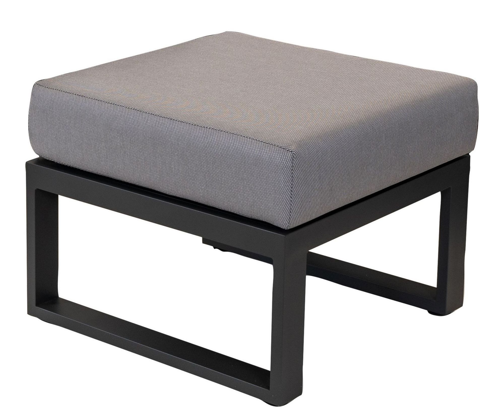 Lesli Living Gartenstuhl Lesli Living Dining-Loungehocker "Tormenta Negro"