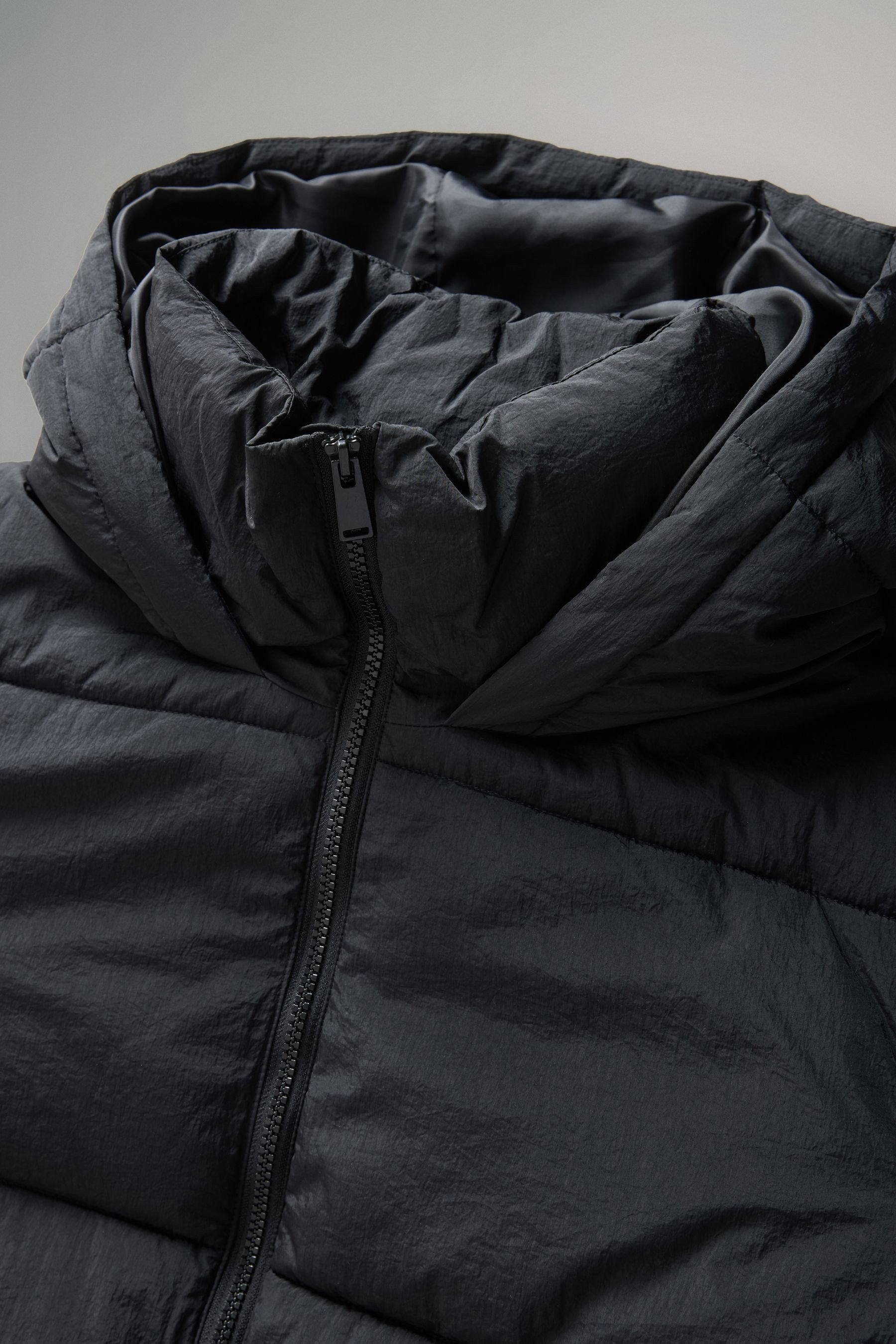 The Set Steppjacke The Set kurzer, wattierter Mantel (1-St)