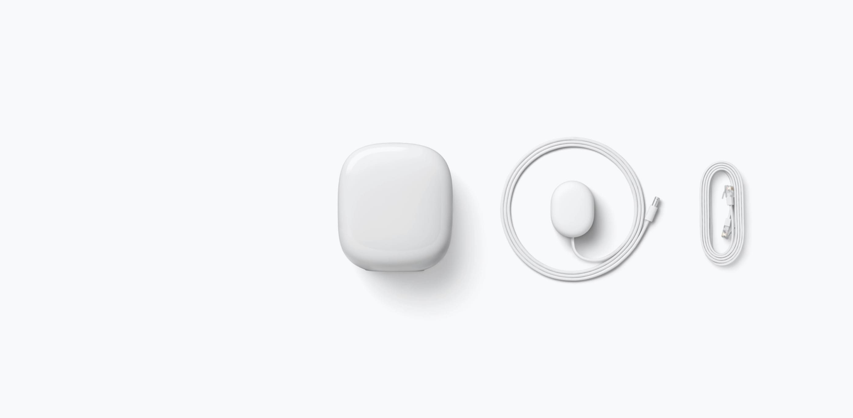 Google Google WiFi Pro - Wi-Fi 6E Mesh WLAN Router für zuverlässiges Heimnetz WLAN-Router