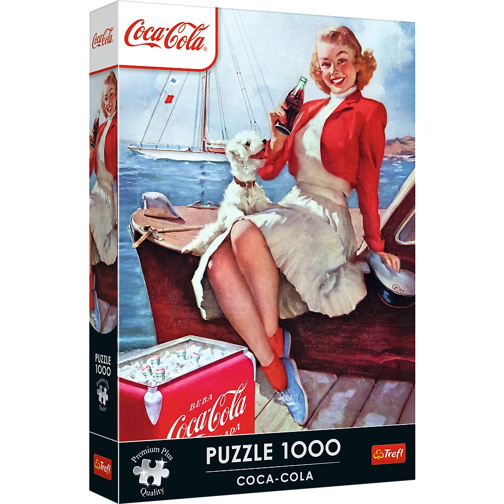 Trefl Puzzle Trefl, Coca Cola Break Time, 1000 Teile Premium Plus, 1000 Puzzleteile