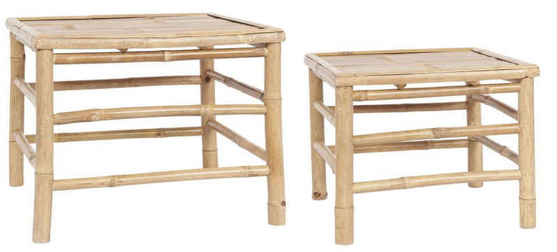 Ib Laursen Beistelltisch »2 Beistelltische Tisch Couchtisch Bambus Ib Laursen 2295-00«