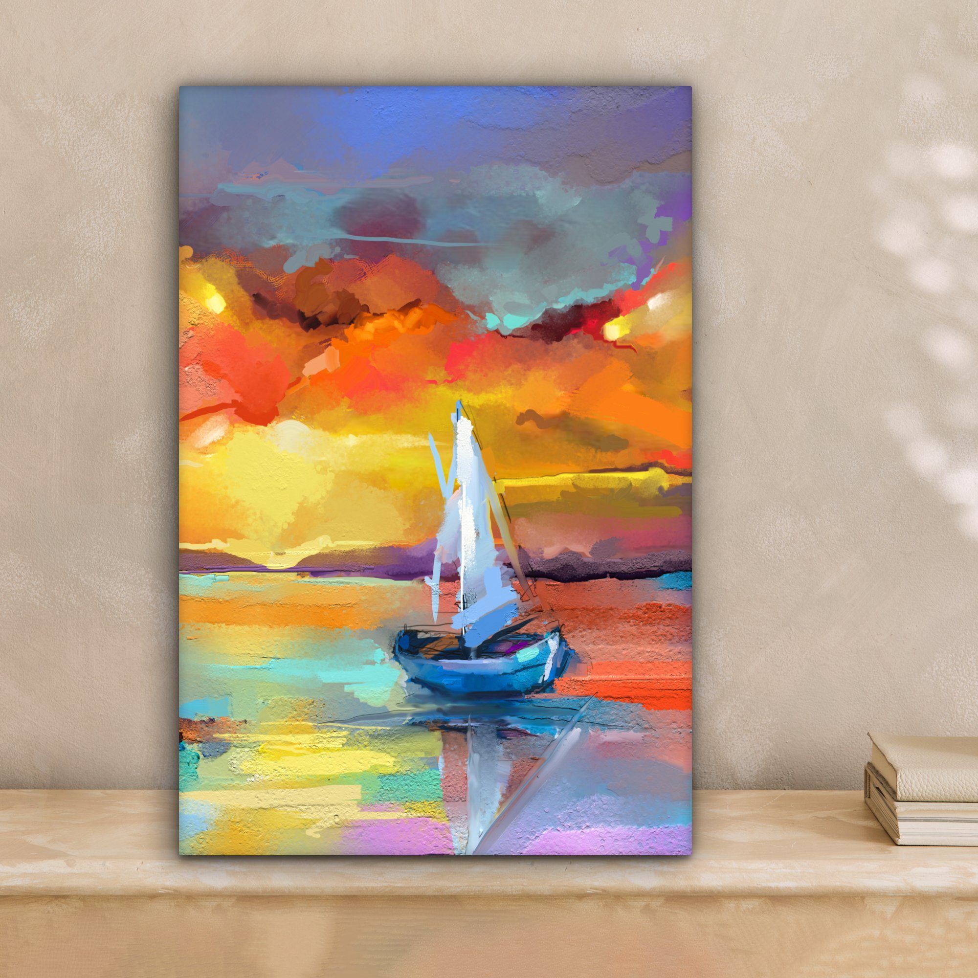 OneMillionCanvasses® Leinwandbild Malerei - Ölfarbe - günstig online kaufen