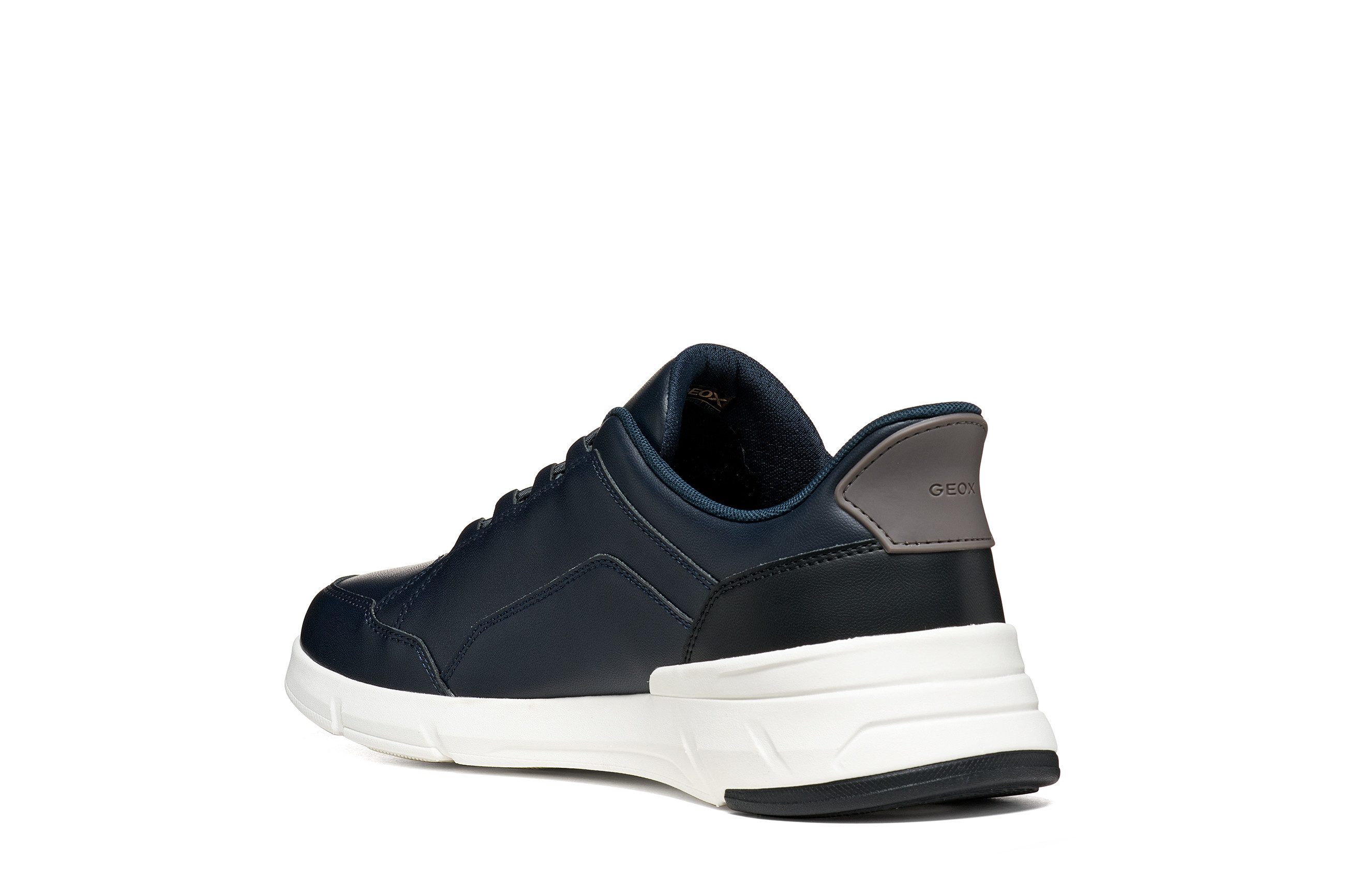 Geox U VITTOUR PLUS Slip-On Sneaker Halbschuh, Slipper mit weicher Schaftrandpolsterung