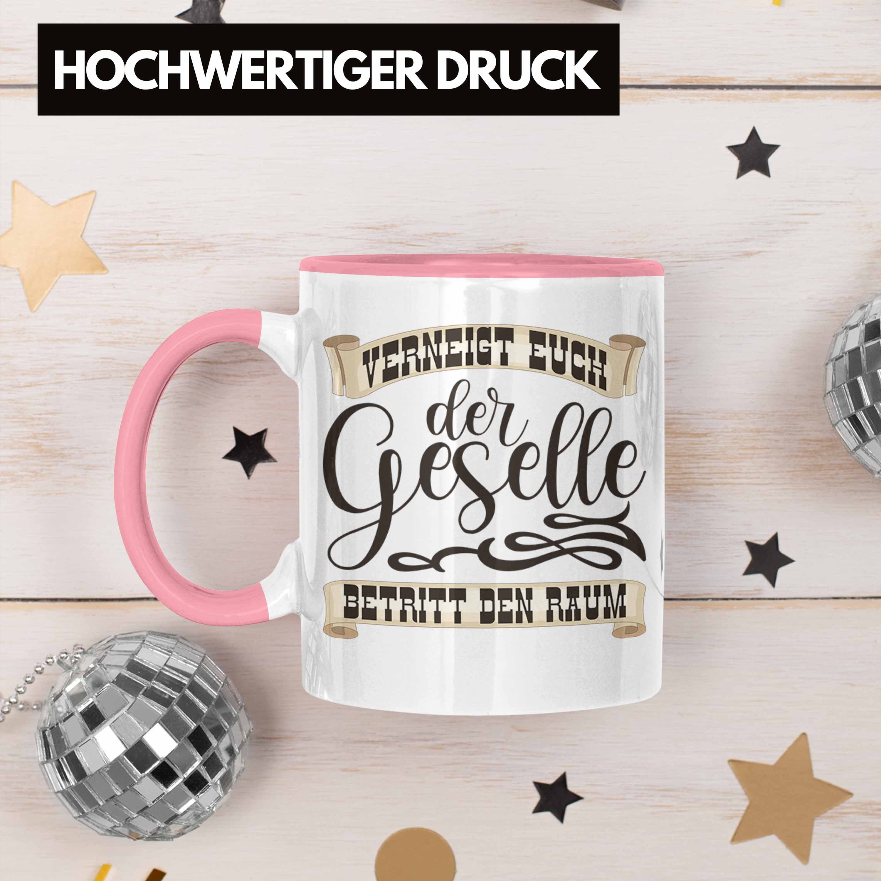 Trendation Tasse Gesellenprüfung Bestanden Tasse Geschenk Geselle 2023 Bestandene Prüfu