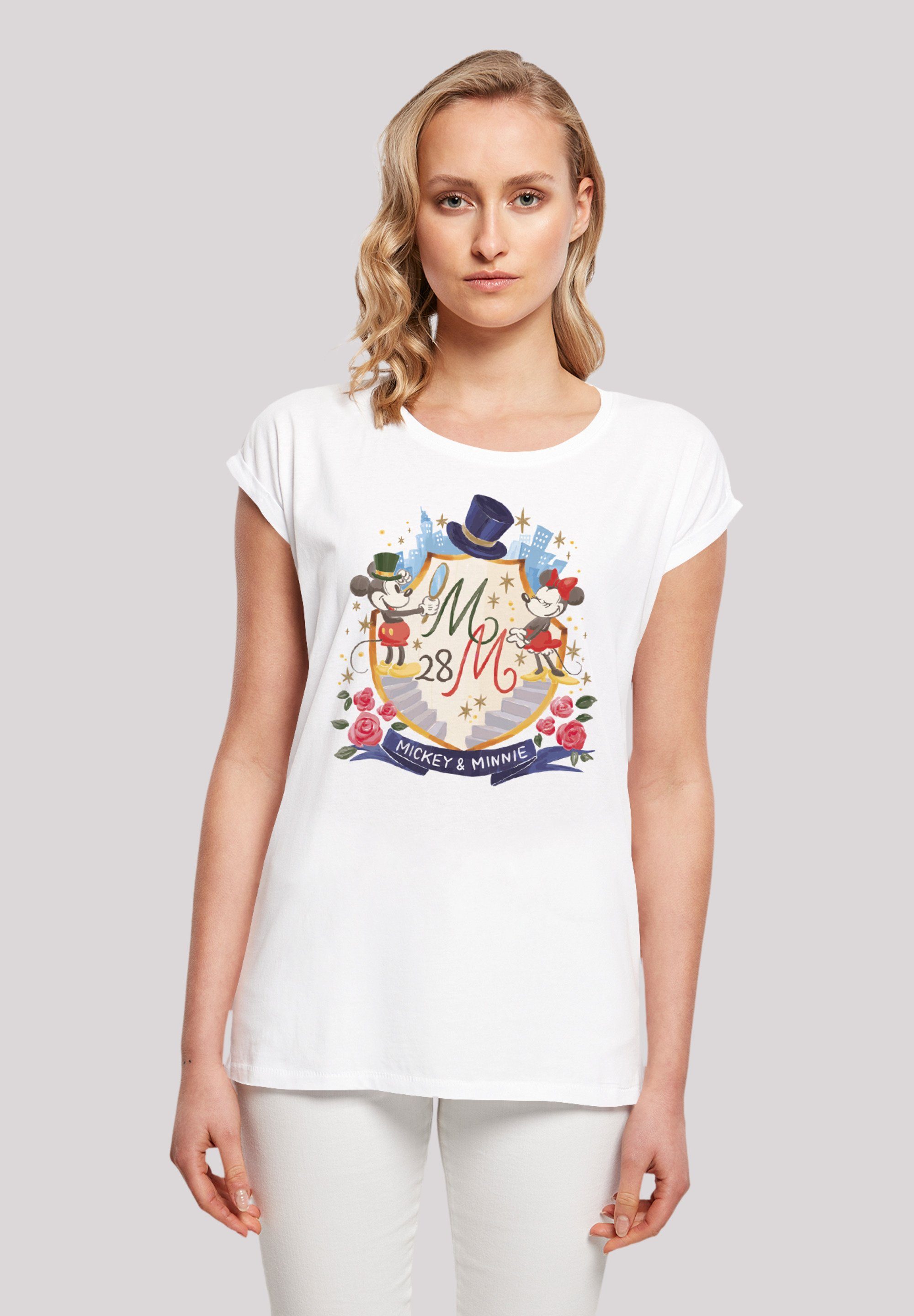 F4NT4STIC T-Shirt Qualität & Minnie 28 Micky Maus Premium Disney