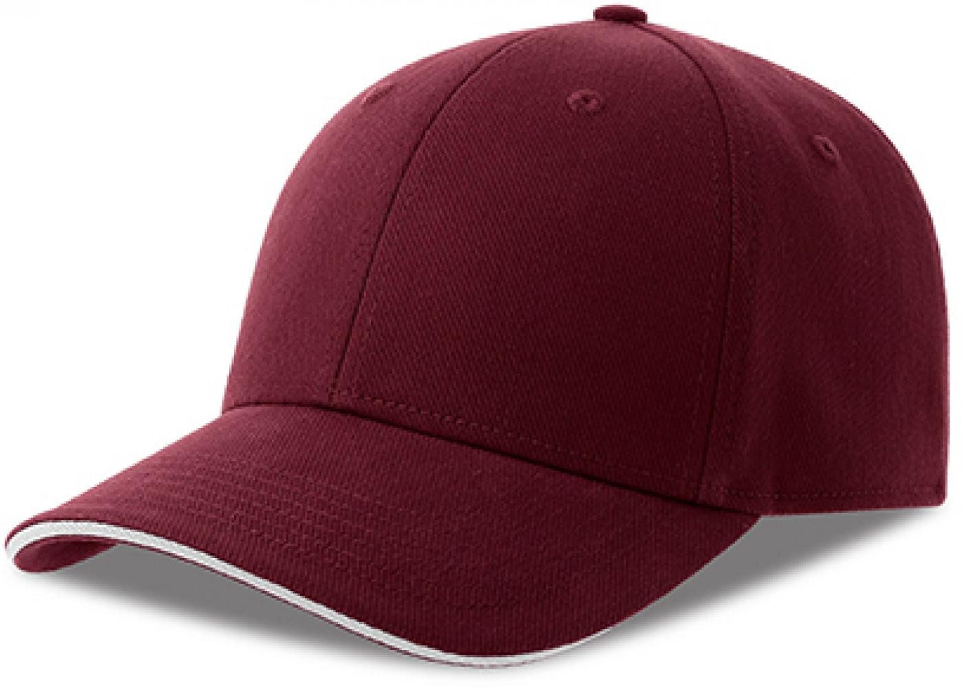 Burgundy/White
