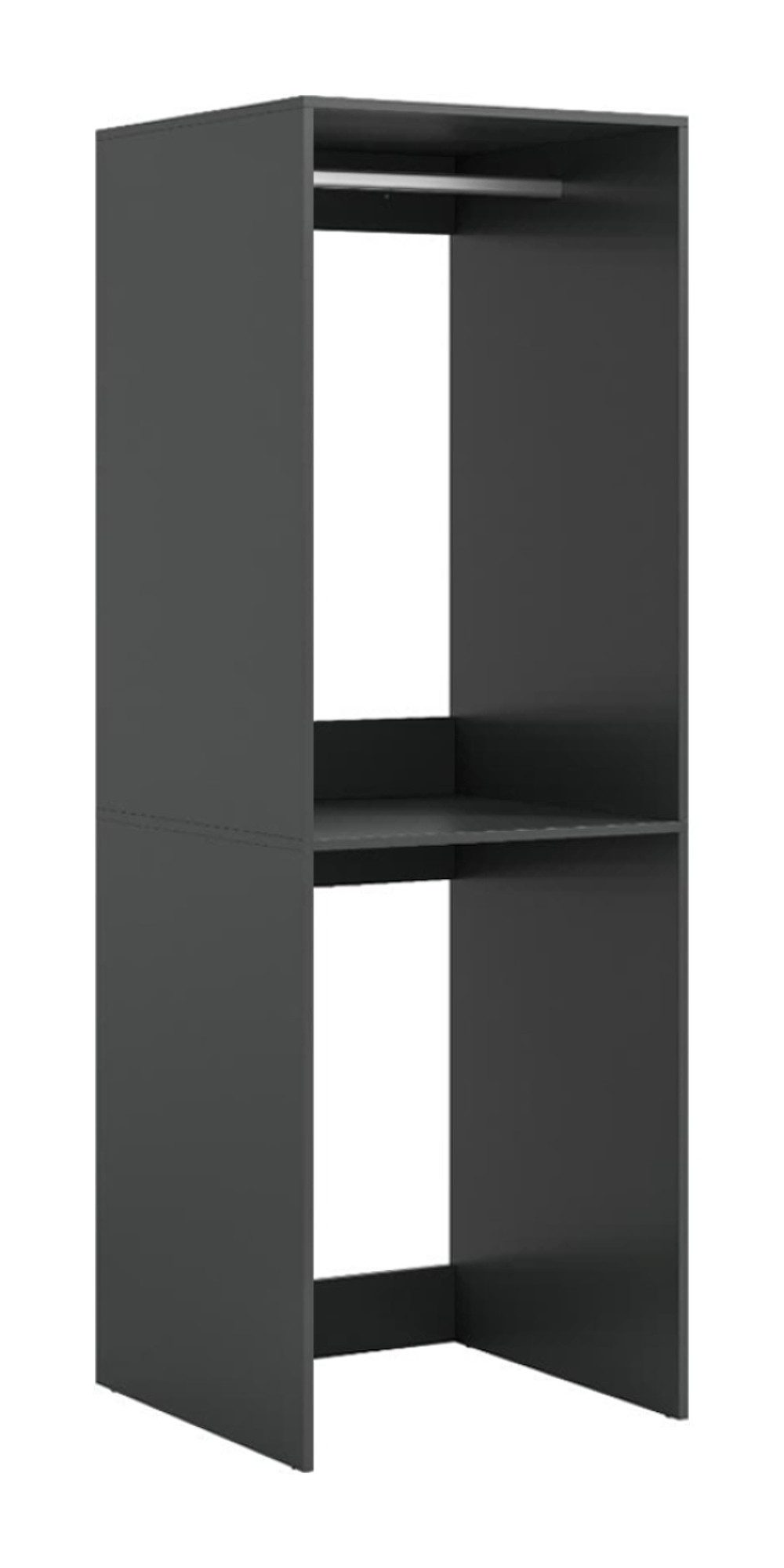 xonox.home Badmöbel-Set Free Waschmaschinenschrank 2 Regale Anthrazit., (1-St)