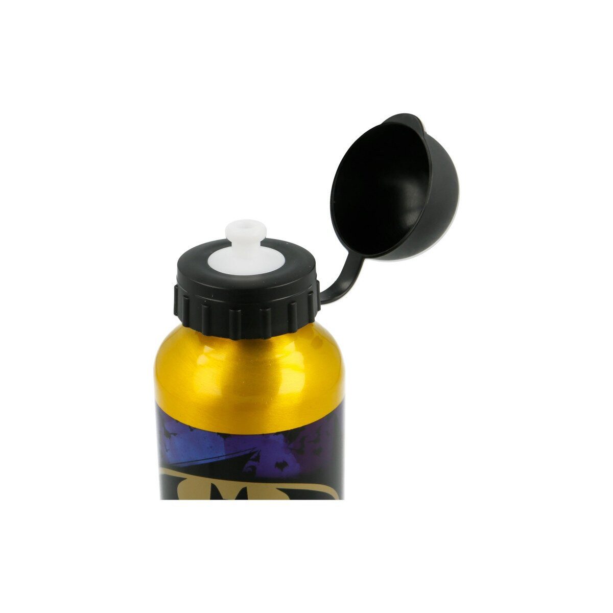 Batman Trinkflasche Batman Trinkflasche 400ml Aluminium Kinder Schule Sport