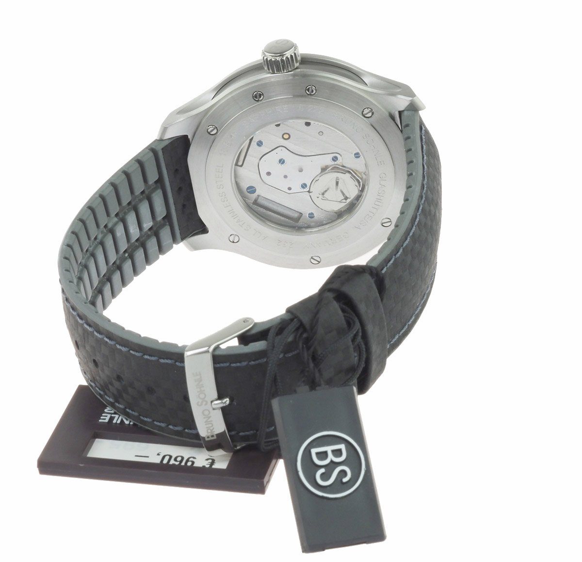BRUNO SÖHNLE Quarzuhr Herren Uhr 17-83222-861 Triest Sport Saphirglas Glasboden Neu