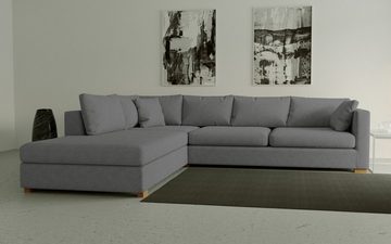 Guido Maria Kretschmer Home&Living Ecksofa Arles, L-Form, extra tiefe Sitzfläche, in diversen Stoffqualitäten