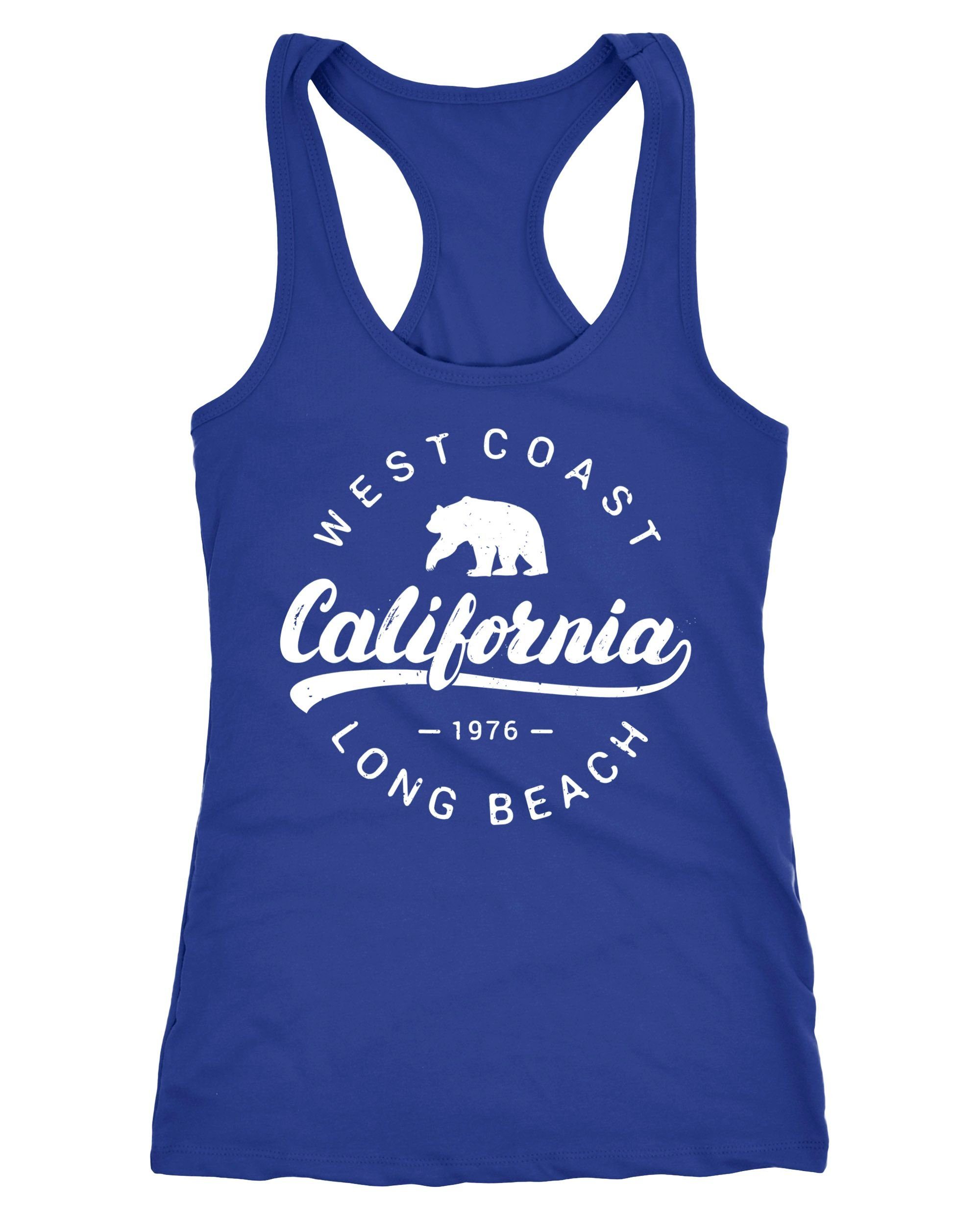 Tanktop Damen Tank-Top California Republic Racerback Neverless®