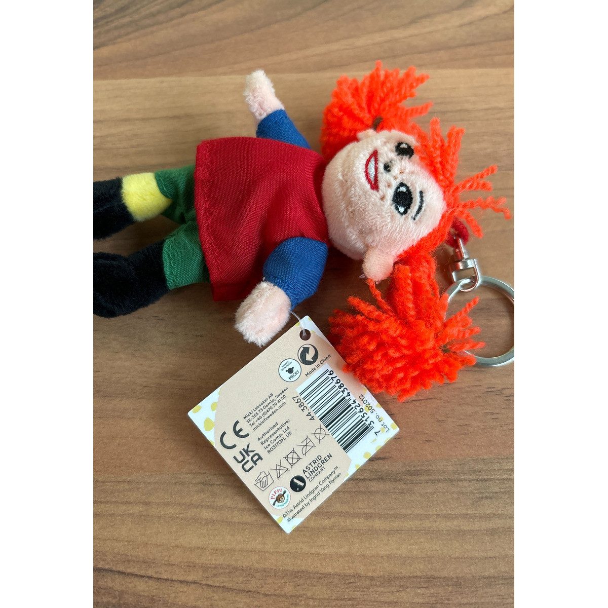 Pippi Langstrumpf Stoffpuppe Pippi Langstrumpf Mädchen (1-tlg)