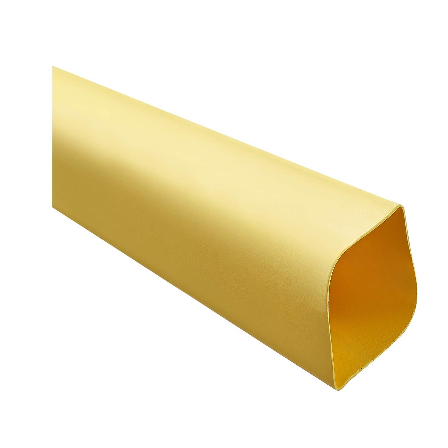 Stex24 Schrumpfschlauch Titel:Schrumpfschlauch 2:1, Rolle mit 30,0m, gelb 38,1/19,0mm, 1 1/2