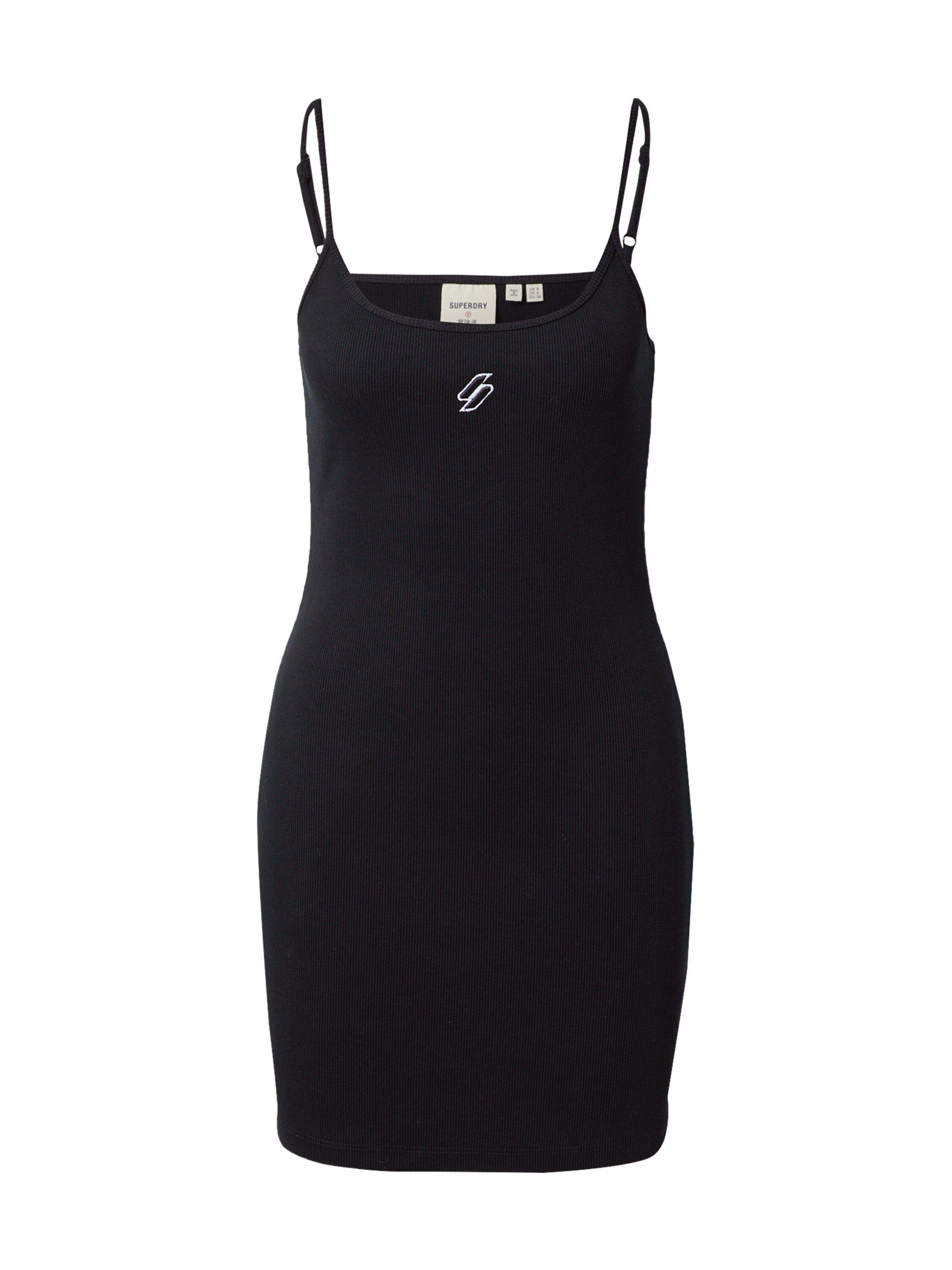 Superdry Sommerkleid Essential (1-tlg) Weiteres Detail, Plain/ohne Details