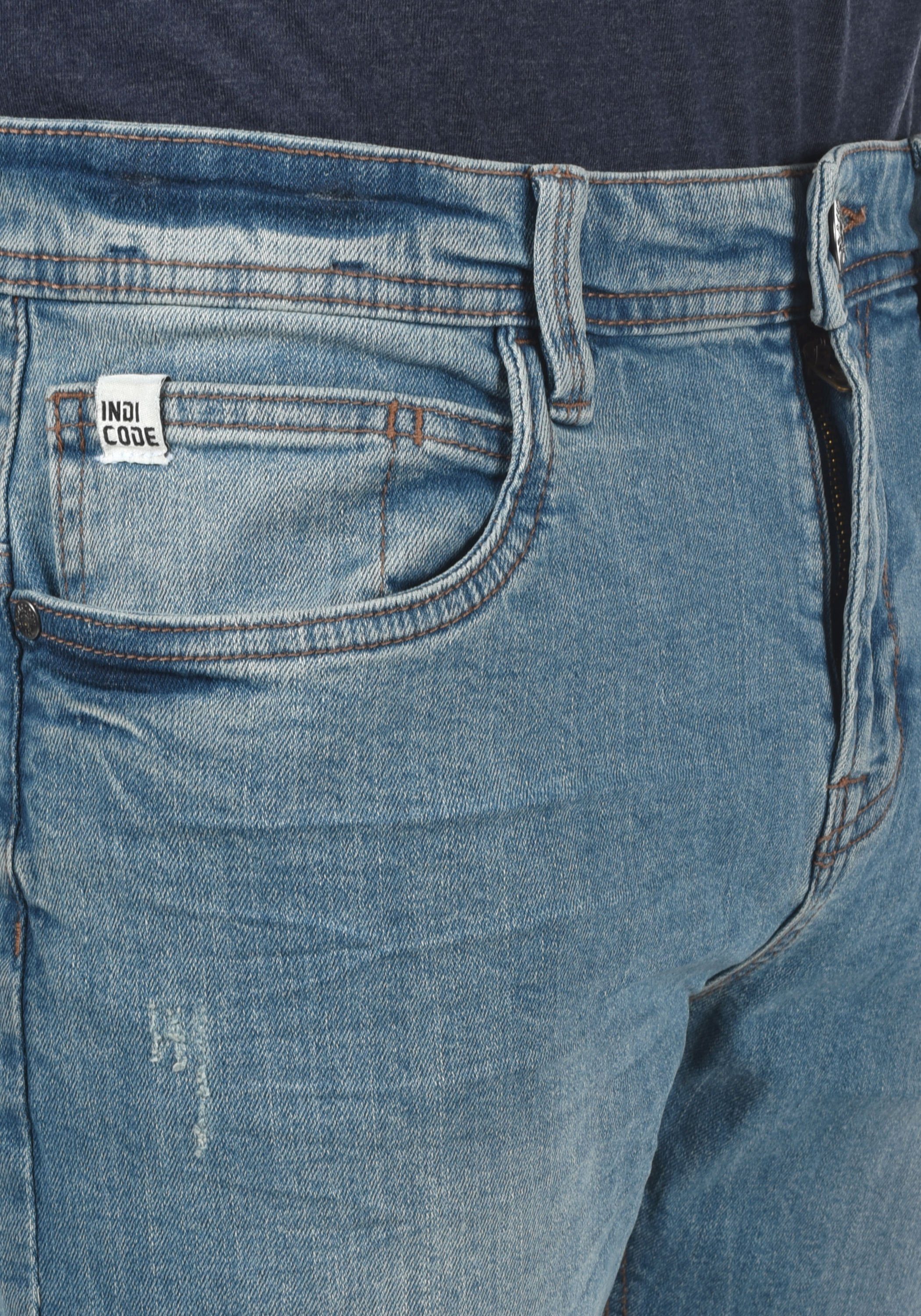 Blue Wash Indicode 5-Pocket-Jeans IDAldersgate (1014)