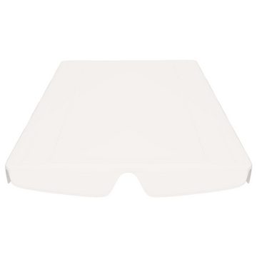 vidaXL Hollywoodschaukel Ersatzdach für Hollywoodschaukel Weiß 150130x70105 cm