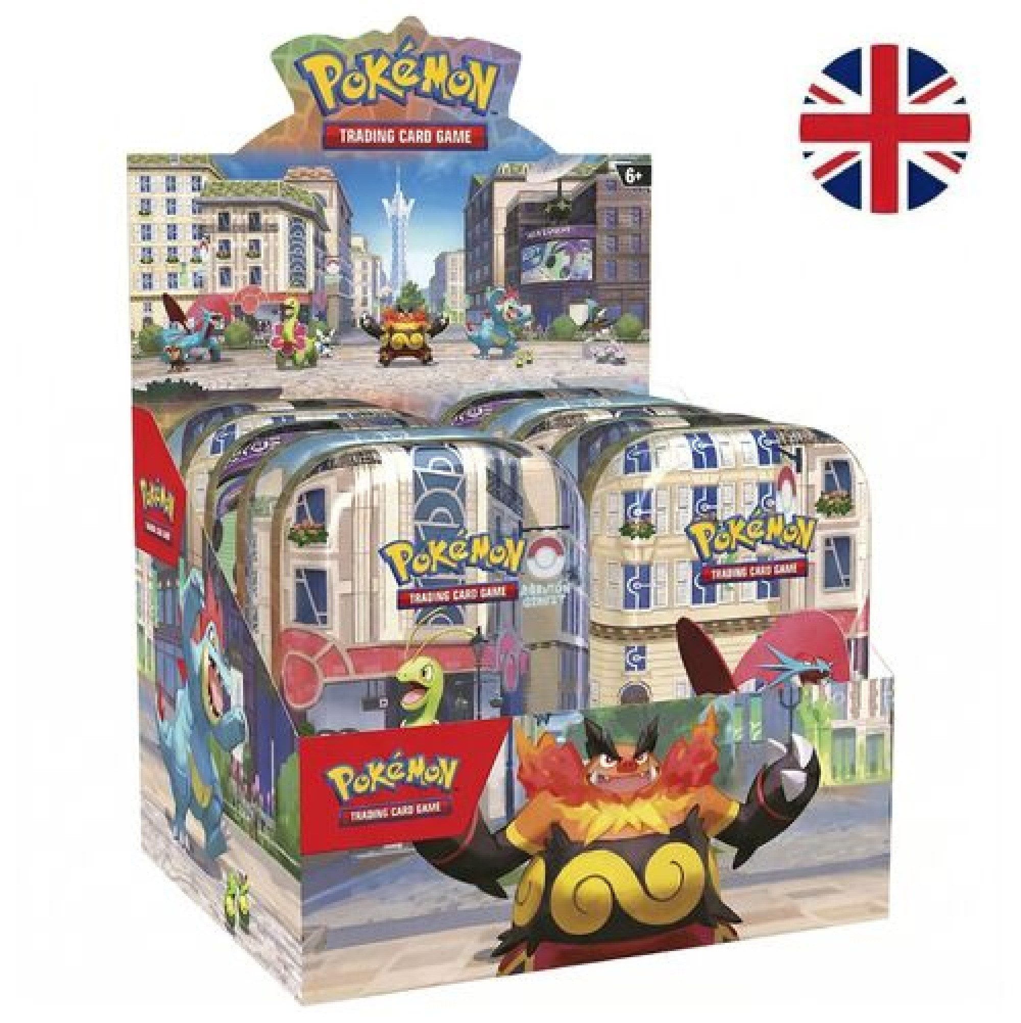 The Pokémon Company International Sammelkarte Pokemon - Summer - ex mini tin Display (Englisch)