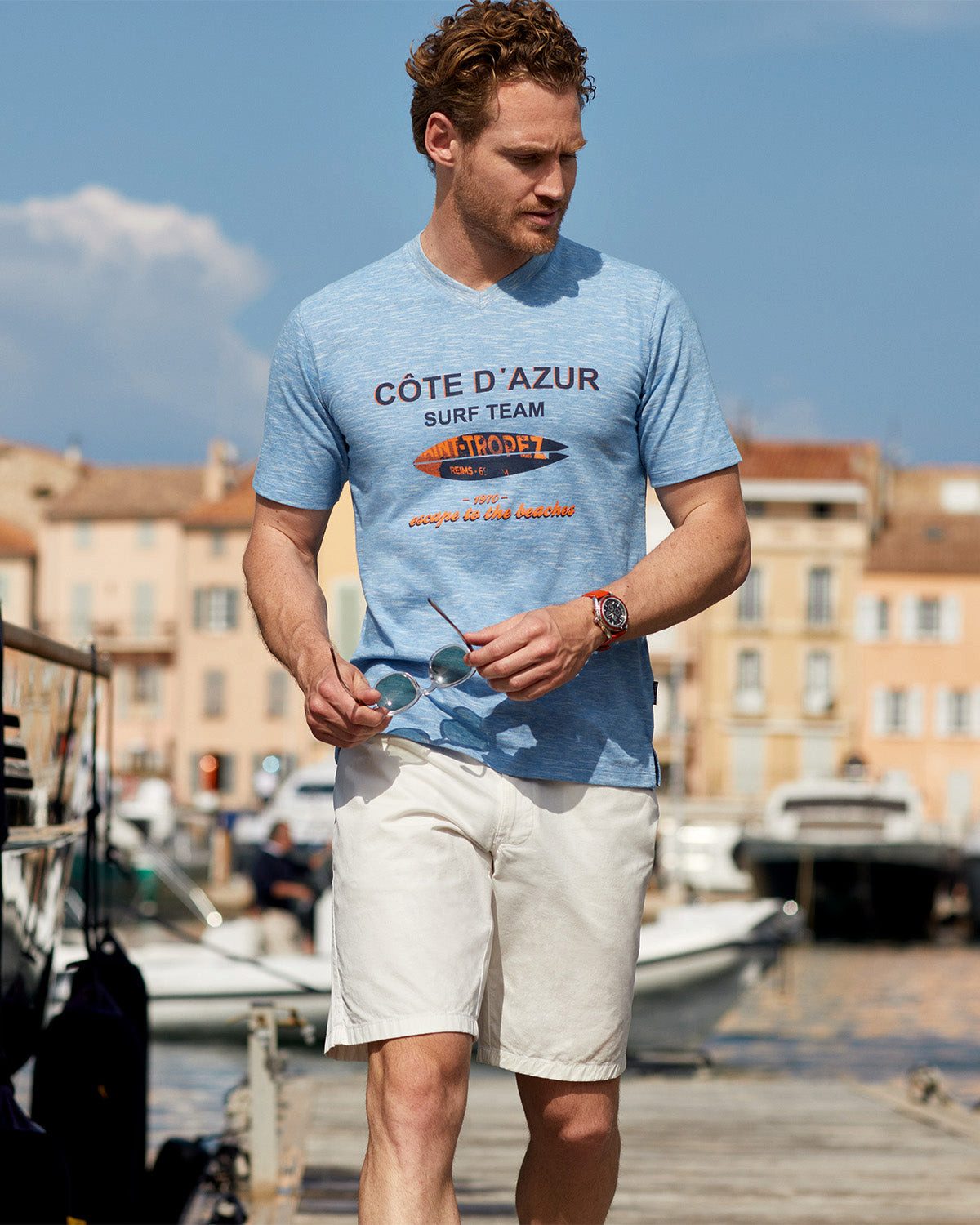 Hajo T-Shirt T-Shirt mit Frontprint in günstig online kaufen