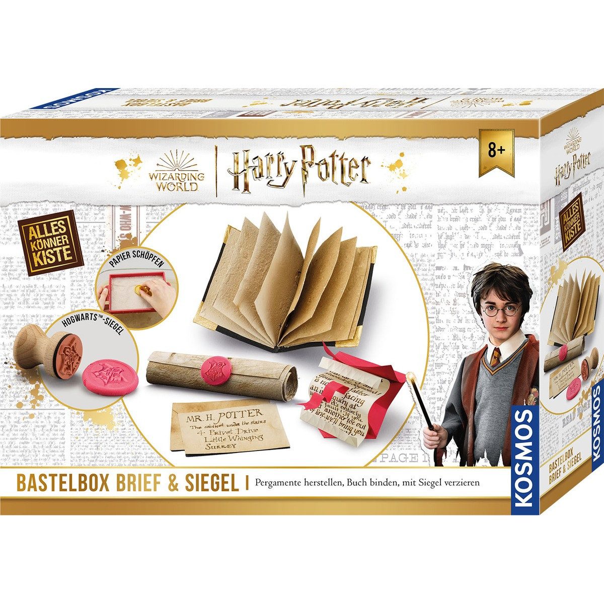Kosmos Kreativset Bastelset AllesKönnerKiste Harry Potter Brief und Siegel