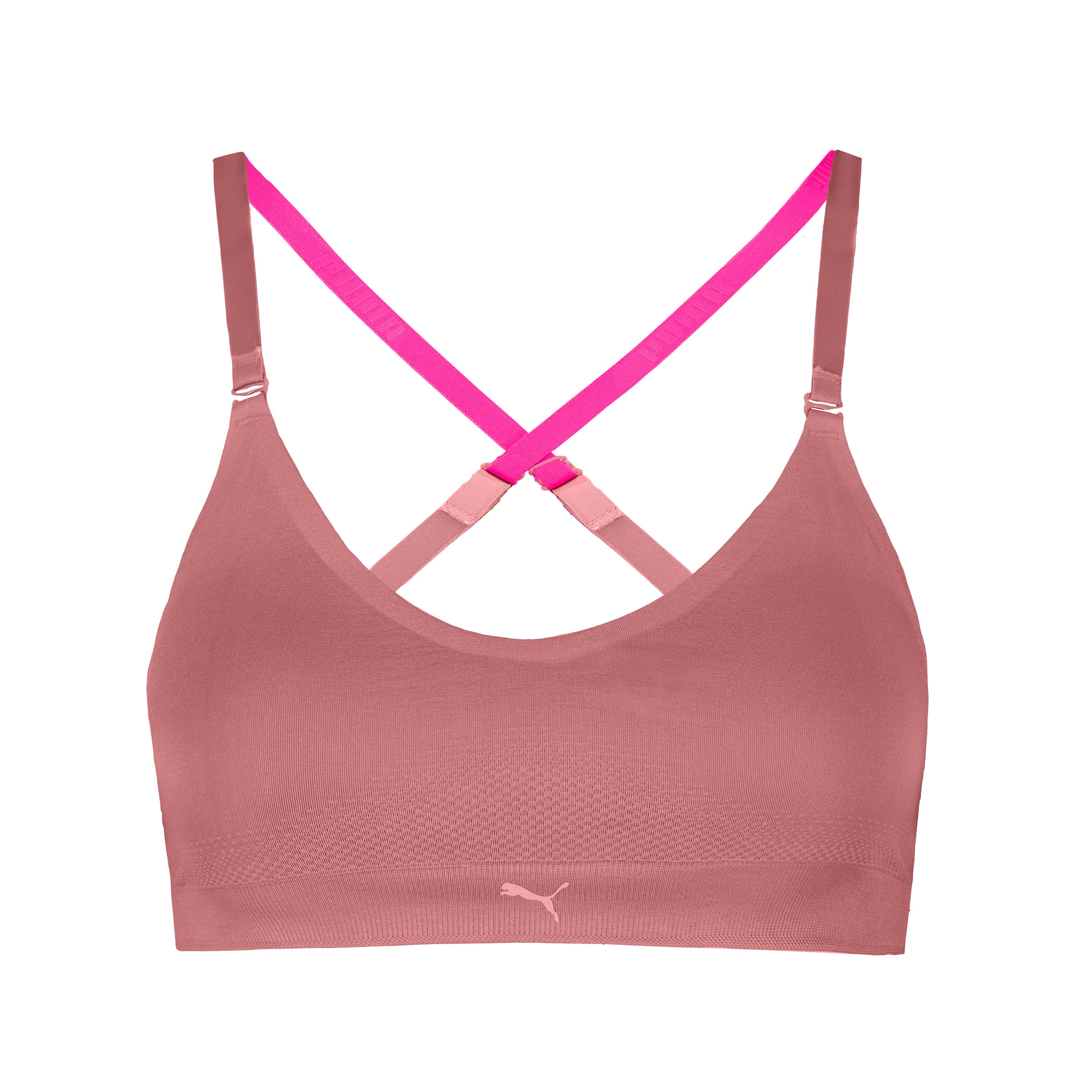 PUMA Sport-Bustier PUMA WOMEN 3D KNIT SPORT TRIANGLE TOP wendbare und verstellbare Träger für einen personalisierten Look