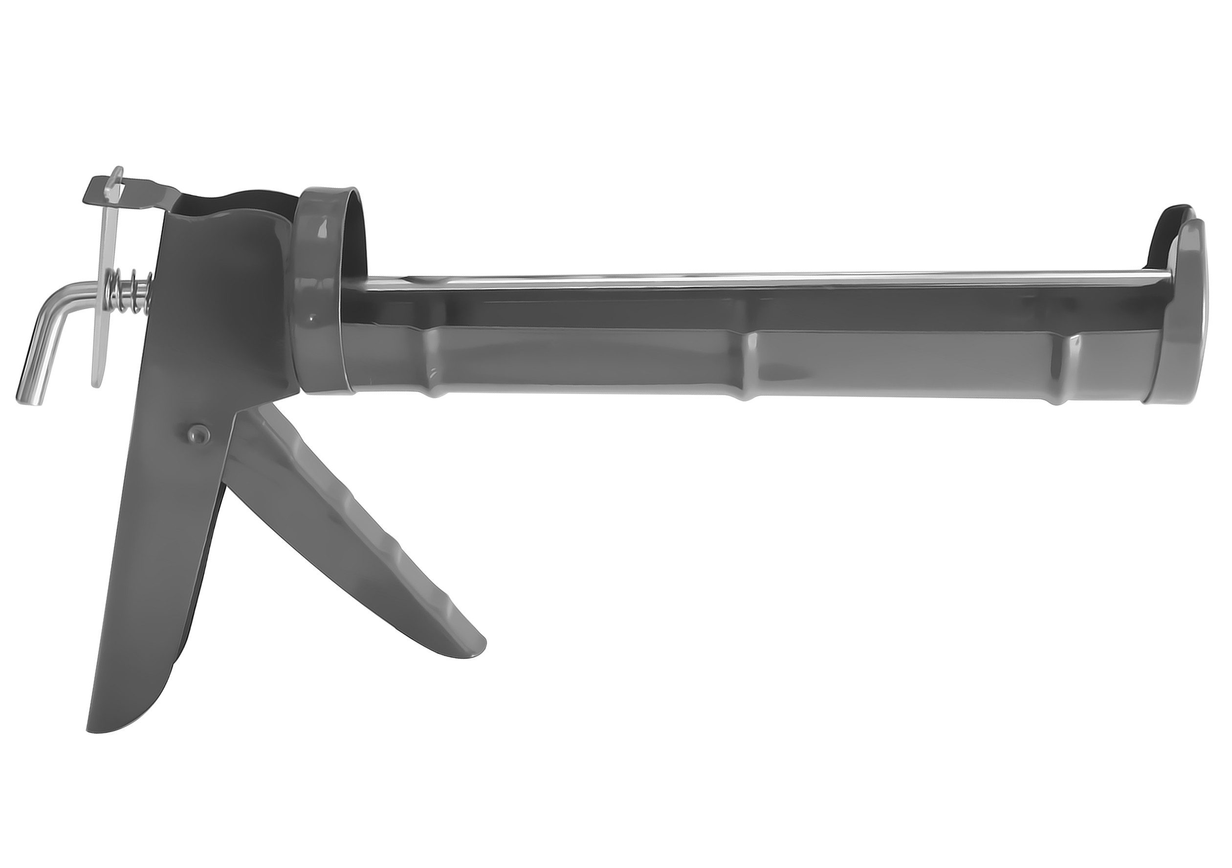 TECTOOL Kartuschenpistole KARTUSCHENPRESSE - MIT RUNDER SCHUBSTANGE, 320ML, 320 ml, (Packung, 1-tlg., 1 Kartuschenpresse), Geeignet für Kartuschen mit einem Fassungsvermögen von 320 ml