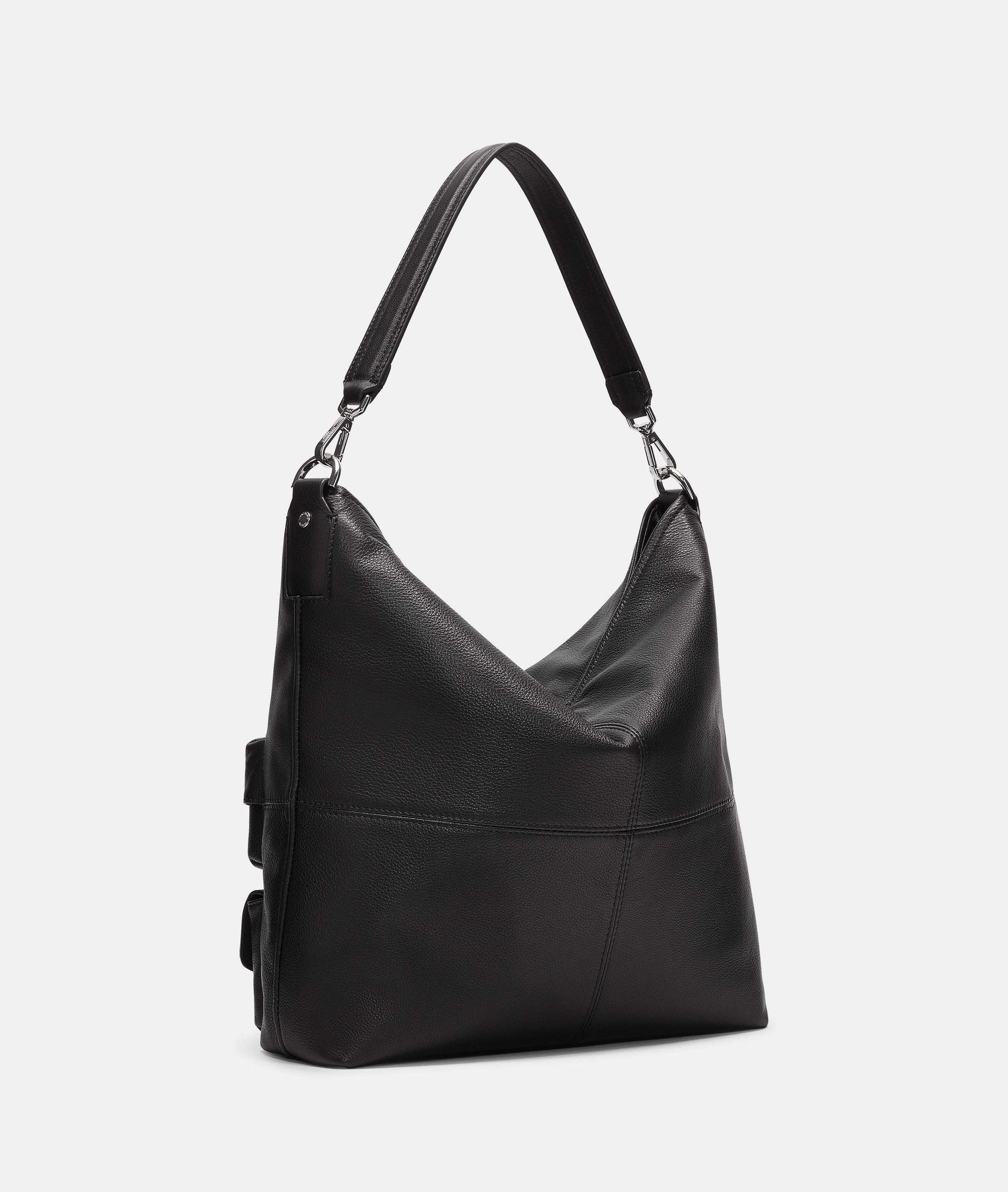 Liebeskind Berlin Schultertasche Archive LK 204 Hobo M, Geräumige Hobo-Bag aus weichem Leder