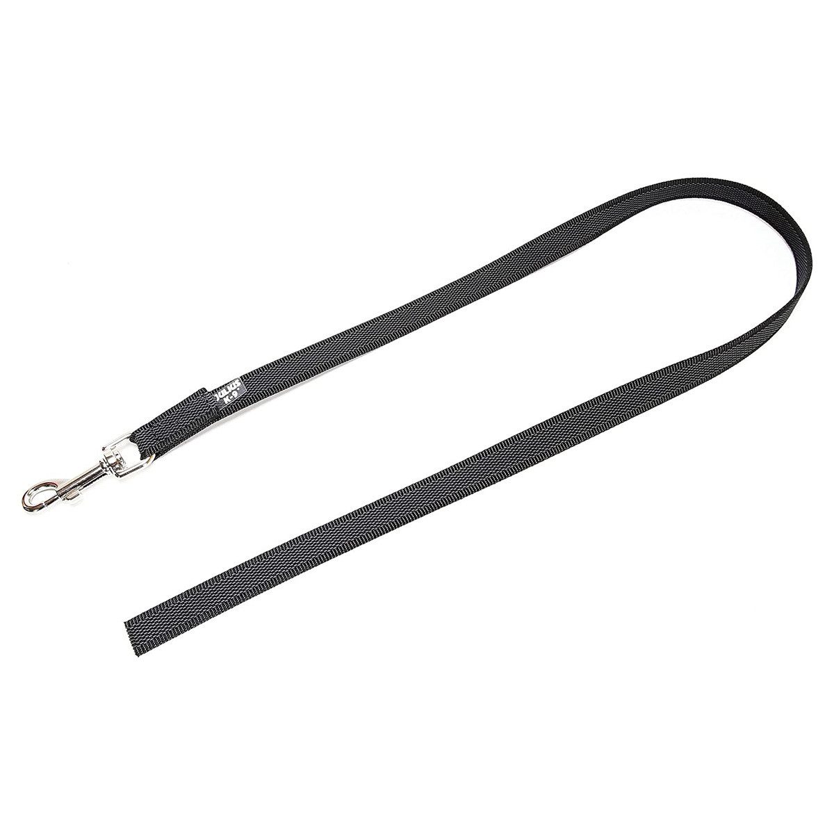 Hundeleine Leine Super Grip ohne Handschlaufe schwarz