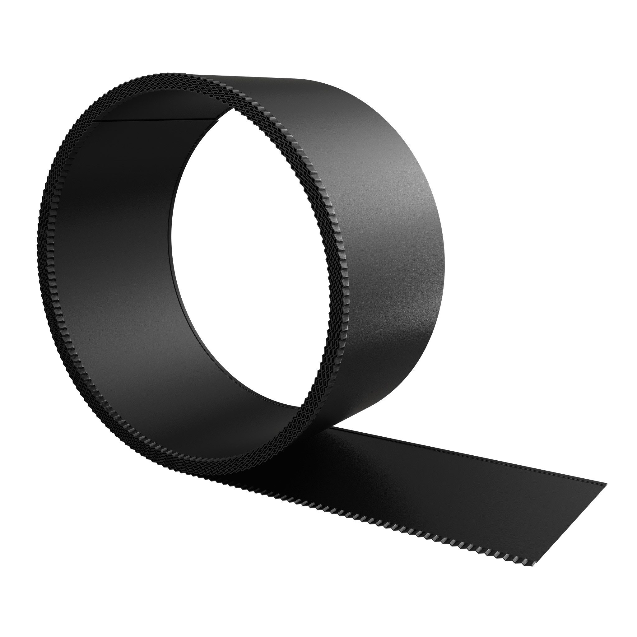 FIVMEN Rasenkante Beetbegrenzung aus Metall Schwarz 5m/10m/15m/20m Beetumrandung, Verzinkt Rasenbleche Mähkante Flexible Rasen Umrandung, 15cm Hoch