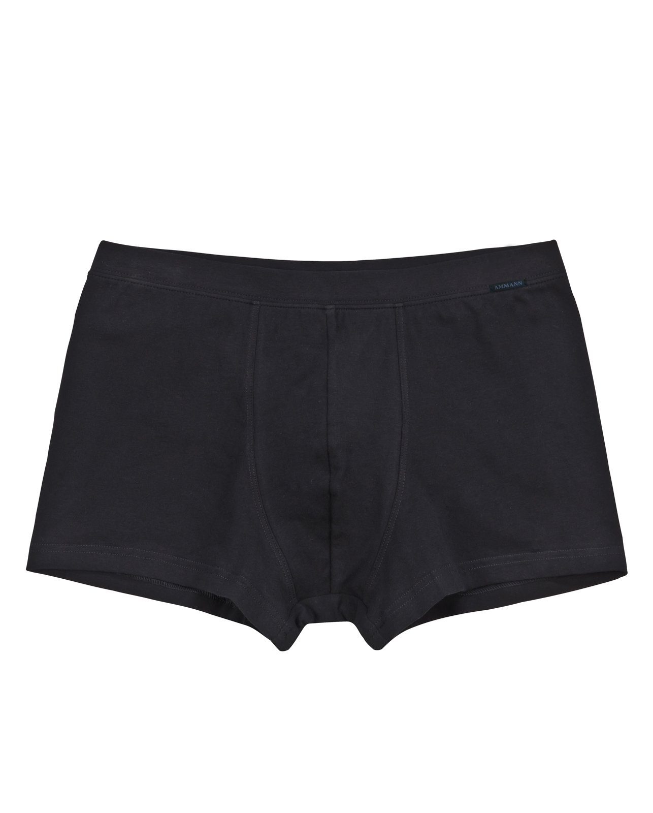 Ammann Retro Pants Retro-Shorts Mehrpack Organic De Luxe (Spar-Pack, 3-St) Schwarz