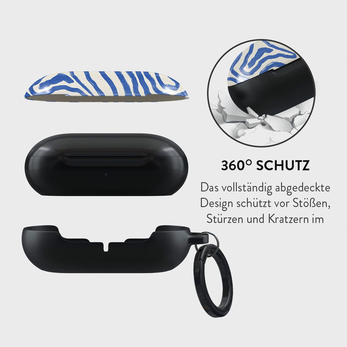 BURGA Kopfhörer-Schutzhülle Burga Hardcase Hülle Samsung Galaxy Buds - Seven Seas