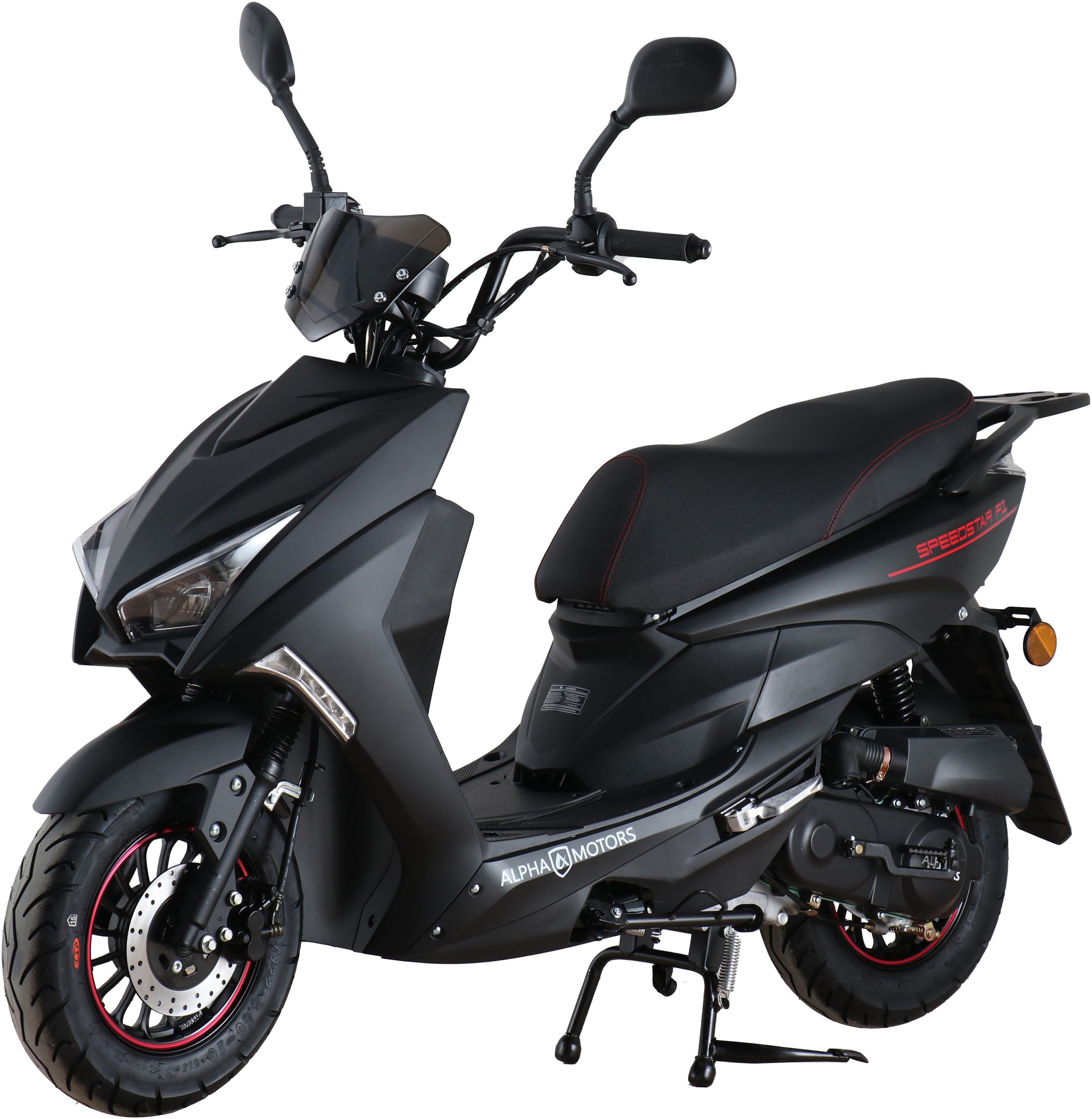 Alpha Motors Motorroller Speedstar FI, 50 ccm, 45 km/h, Euro 5, mit Lenkerschloss