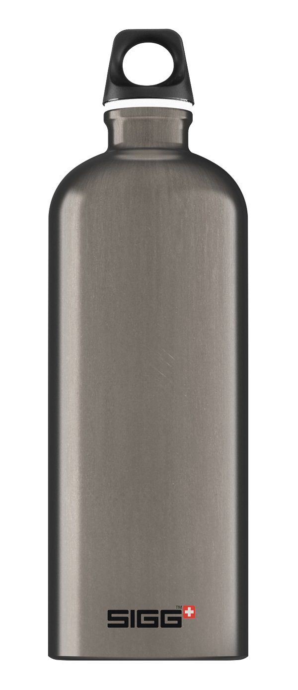 SIGG pearl smoked Trinkflasche Alutrinkflasche Sigg 'Traveller'