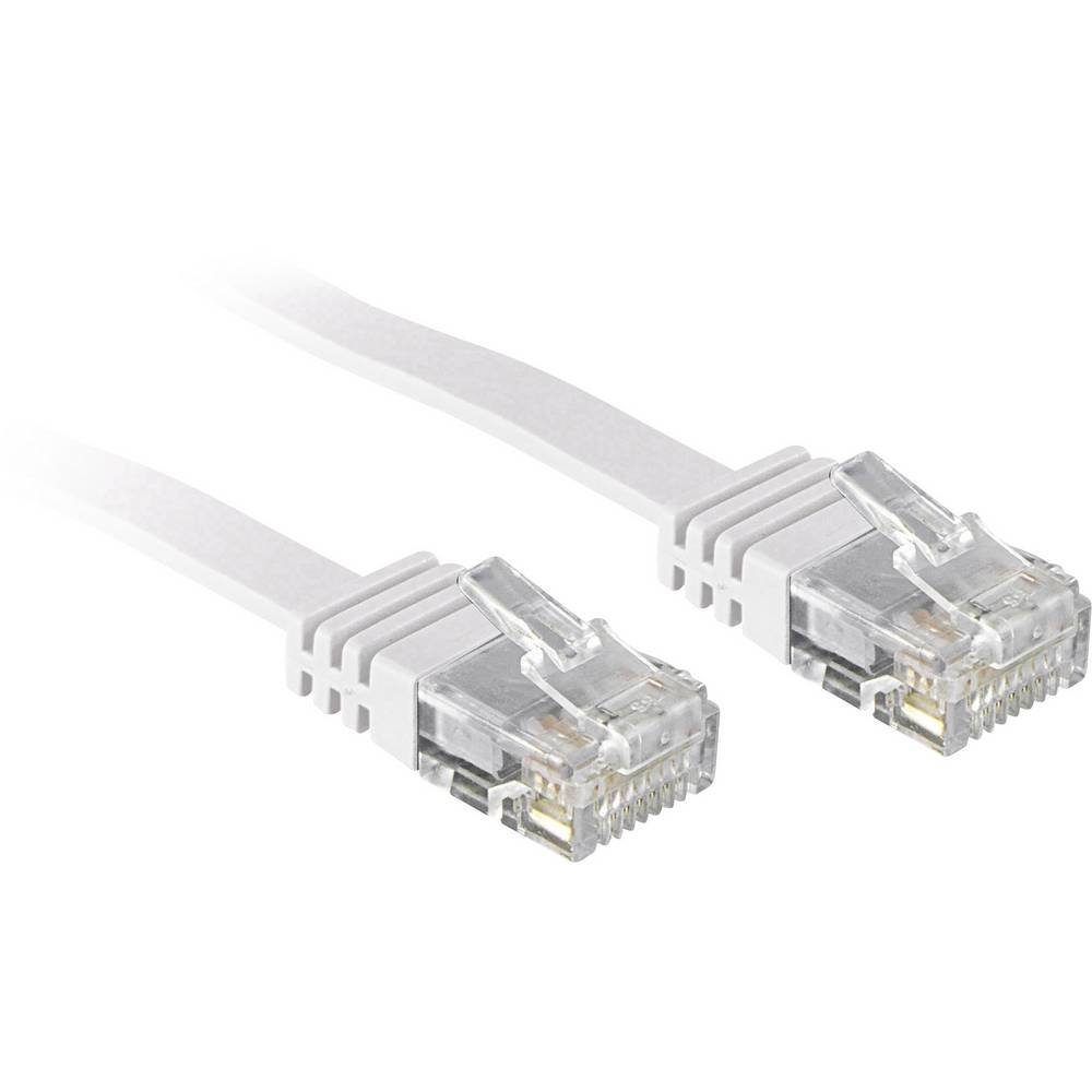 Cat.6 Flachband-Patchkabel ungeschirmt,5m LAN-Kabel