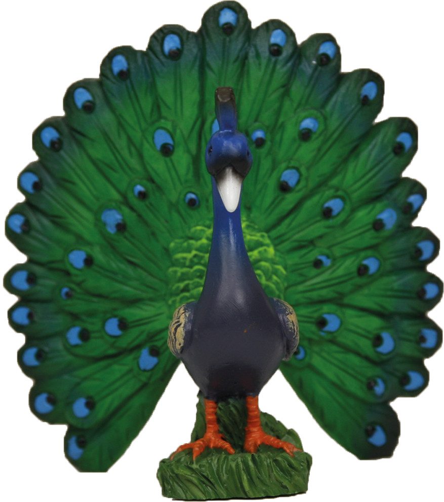 FADEDA Tierfigur FADEDA Pfau, Höhe in cm: 6,5