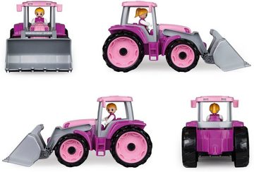 Lena® Spielzeug-Traktor TRUXX, rosa, inklusive Spielfigur, Made in Europe