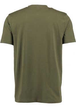 OS-Trachten T-Shirt Treny Kurzarm Jagdshirt mit Platzhirsch-Druck
