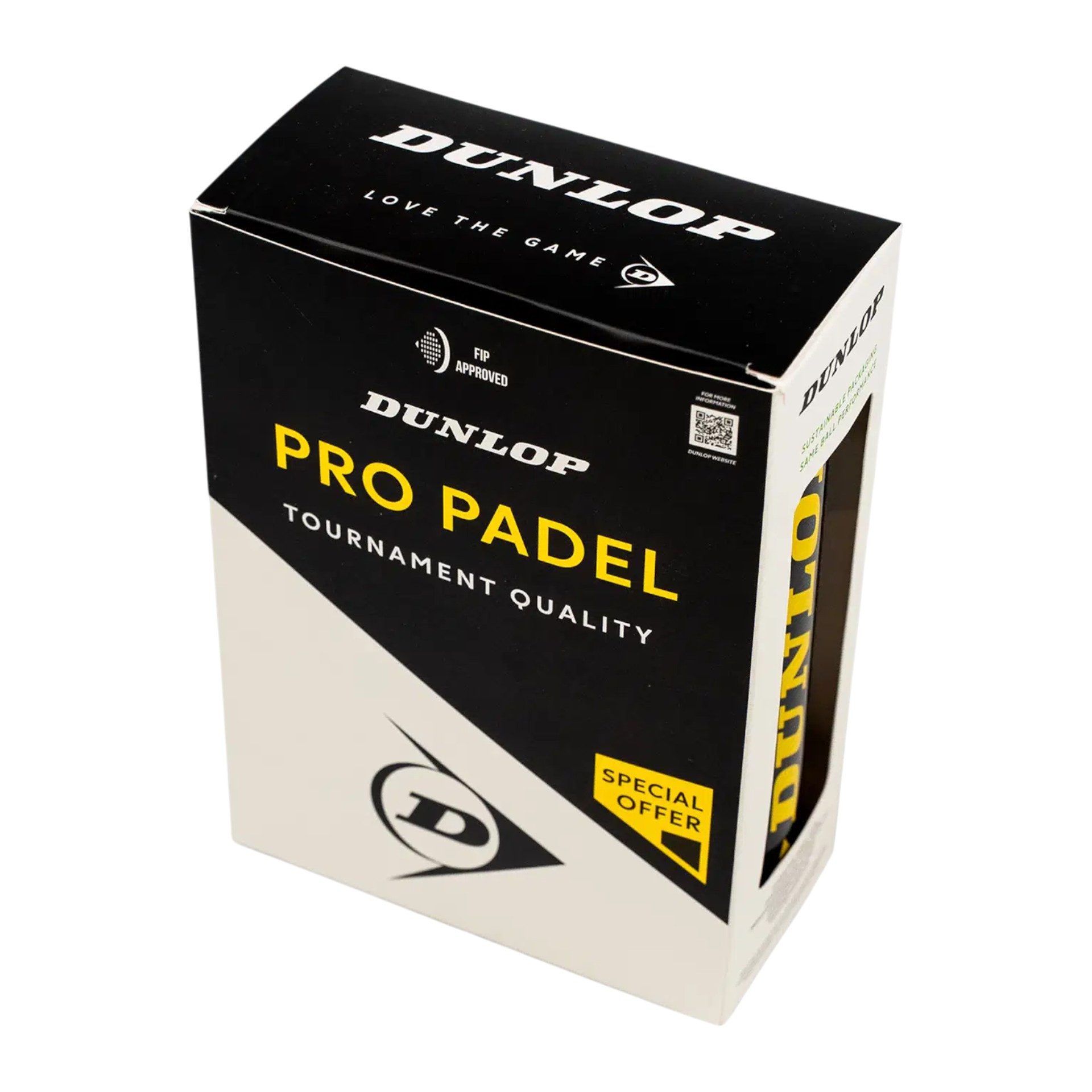 Dunlop Padelball Pro Padel Dose 2x3er