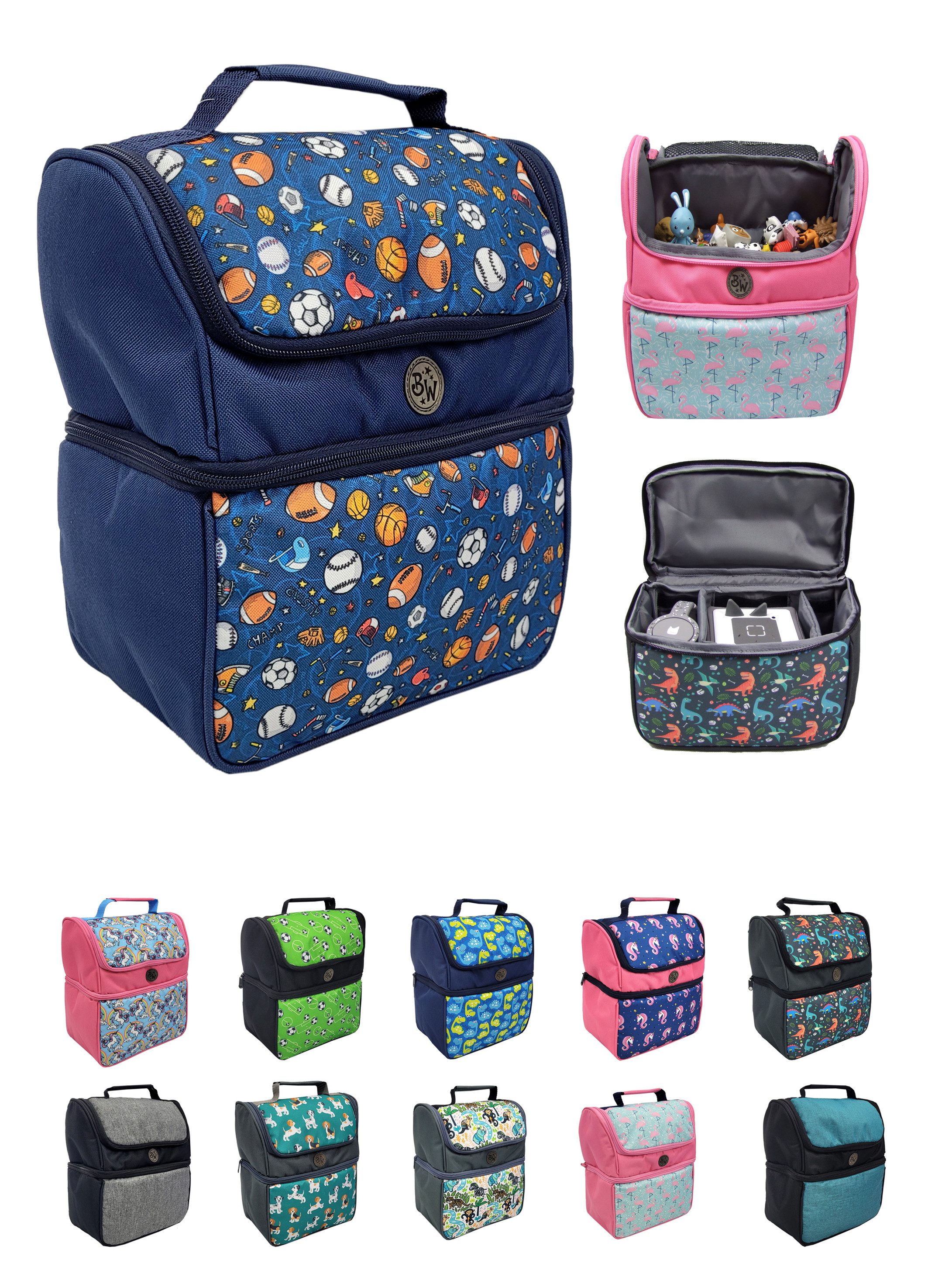 BambiniWelt by Rafael K. Aufbewahrungstasche Kinderrucksack Tasche für Hörwürfel z.B. Toniebox und Tigerbox