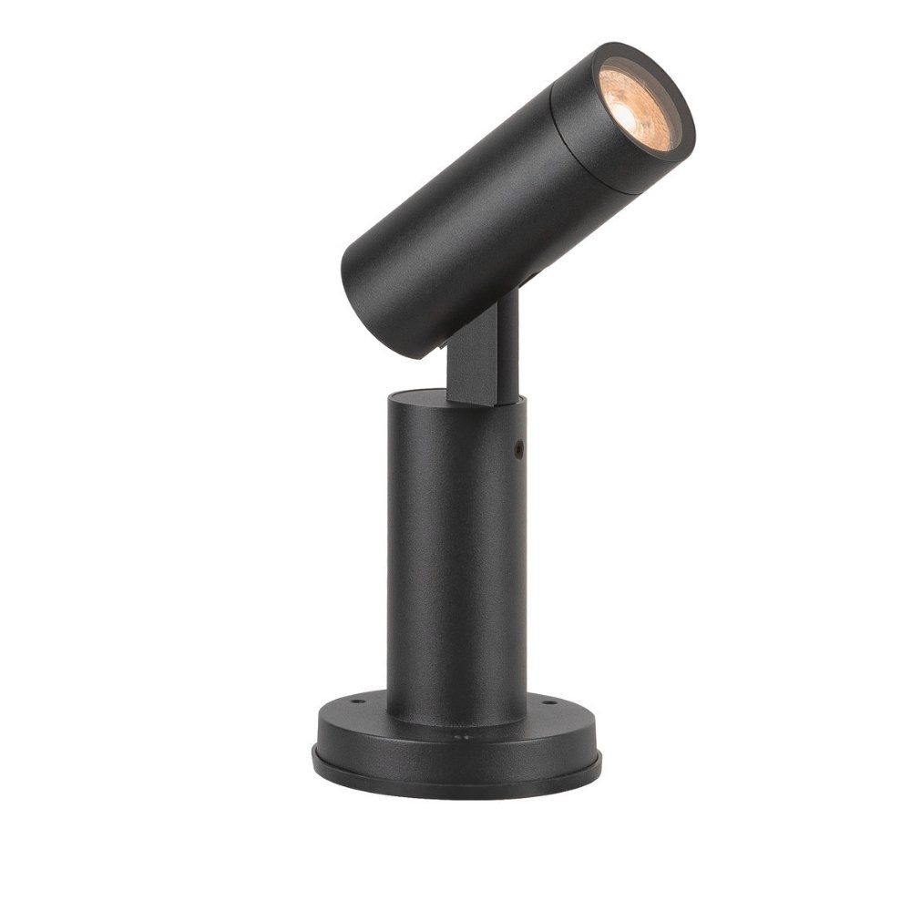 SLV Außen-Stehlampe Wegeleuchte S-Tube in Schwarz GU10 IP65