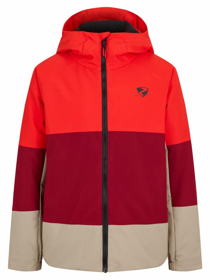 Ziener Skijacke ARTIKO-Z AQUASHIELD® JUNIOR wasser- u. winddicht, atmungsaktiv, warm, reflektierende Elemente