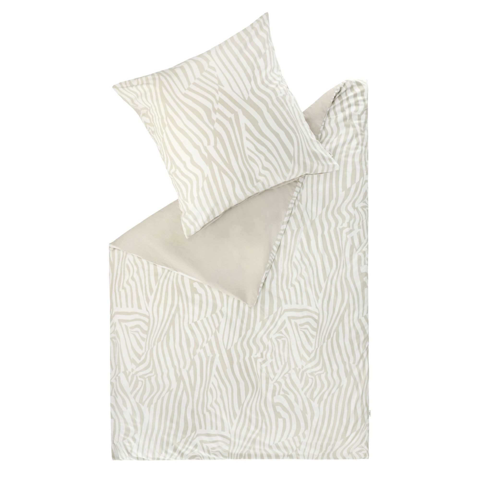 Esprit Bettwäsche SALMLO Bettwäsche, Baumwolle, 1 teilig, 140 x 200 cm in Beige