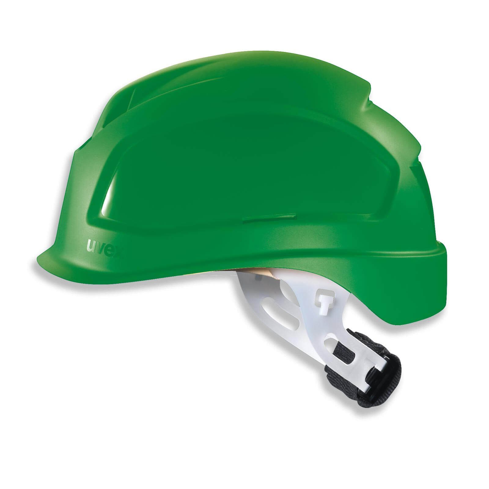 Arbeitsschutz-Helm, E-S-WR Baustellenhelm, Bauhelm Uvex - grün Elektriker Schutzhelm pheos