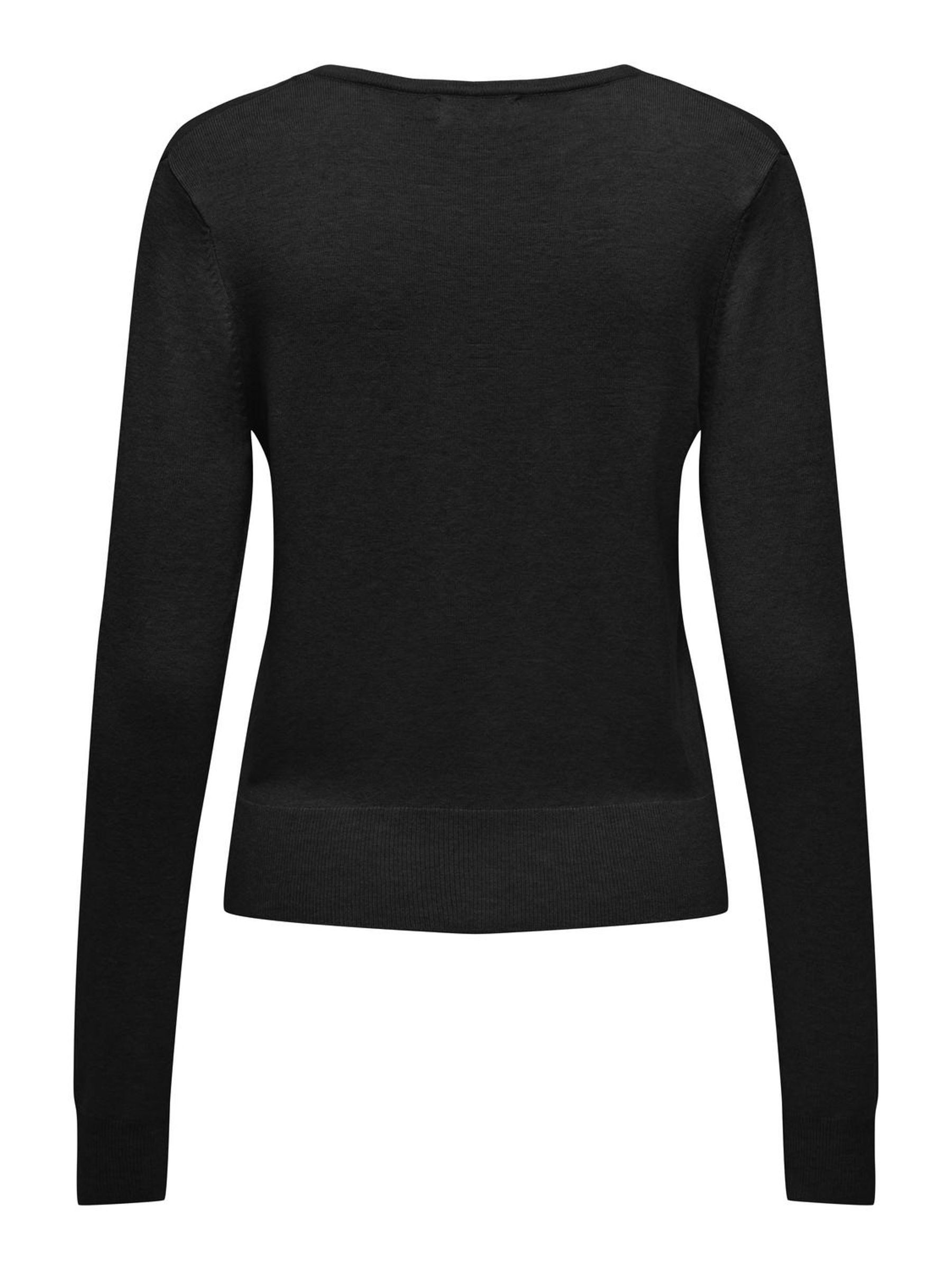 ONLY Strickpullover ONLVENICE LIFE LS VNECK PULLOVER KNT NCA