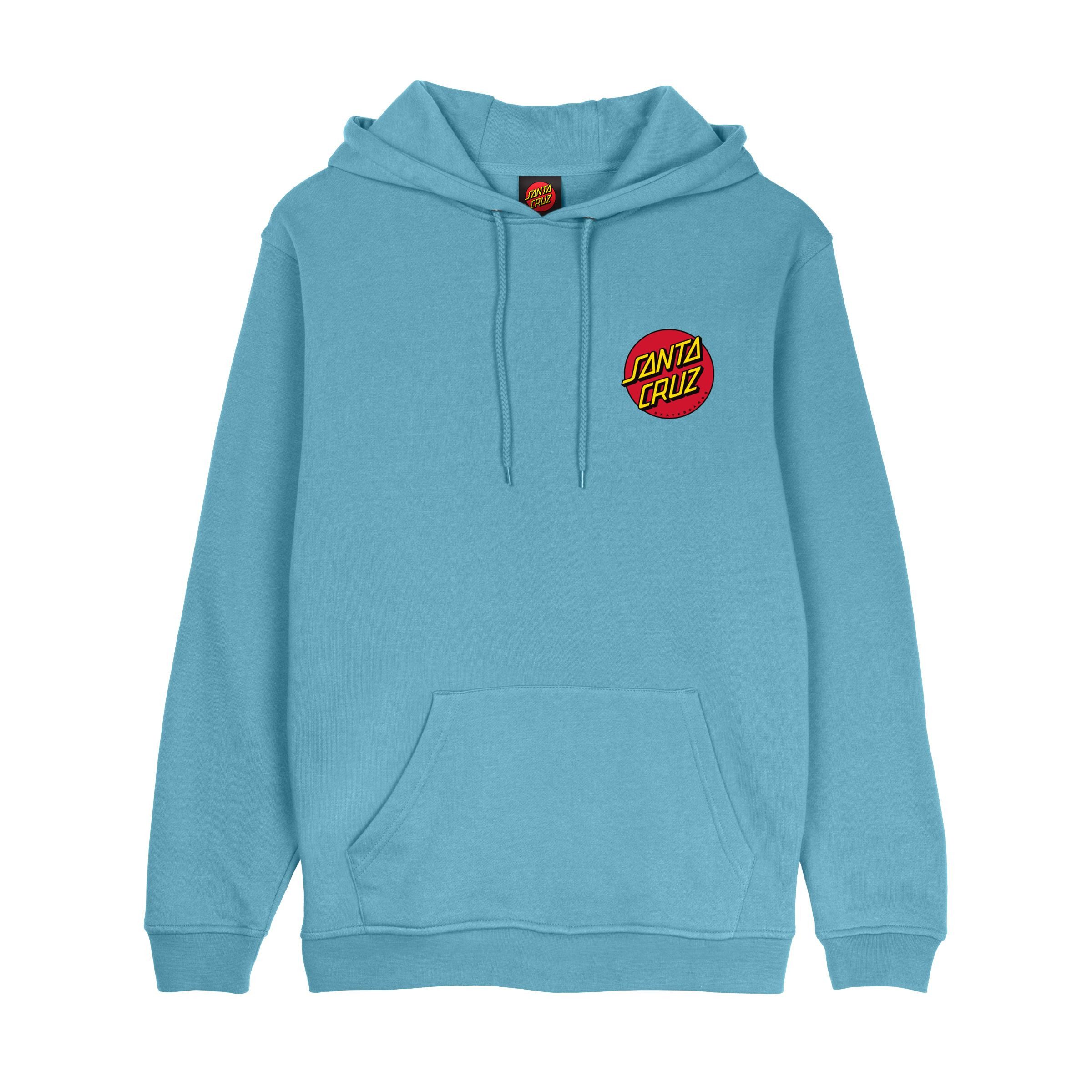 Santa Cruz Sweatshirt – Classic Dot Chest Hoodie – Kapuzenpullover