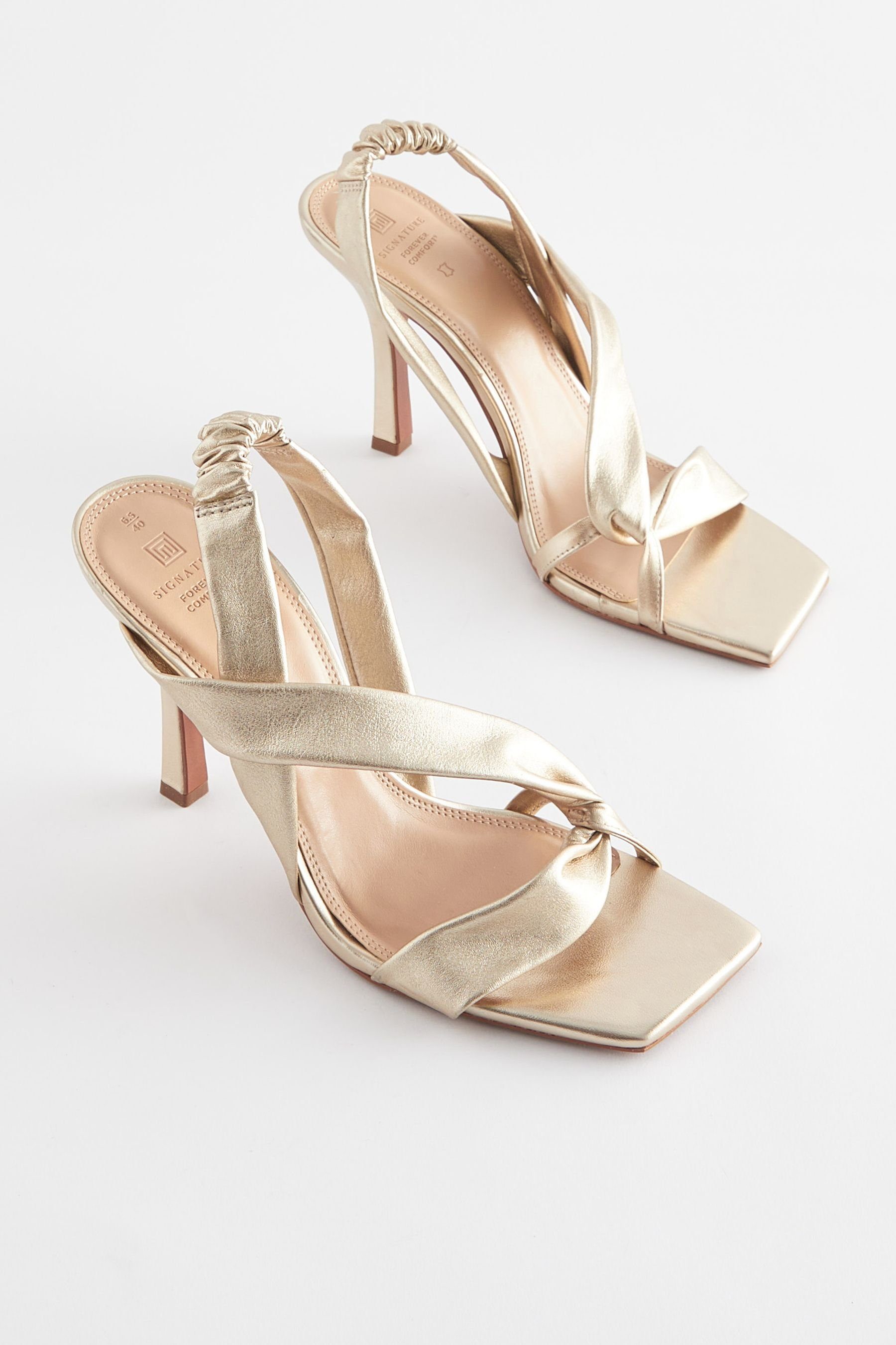 Next Signature asymmetrische Ledersandalen Sandalette (1-tlg) günstig online kaufen