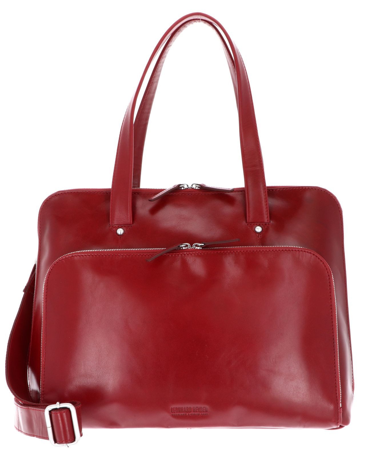 Leonhard Heyden Businesstasche Damen Businesstasche 1 Fach 5257 (Set, 2-tlg), aus echtem Rindsleder